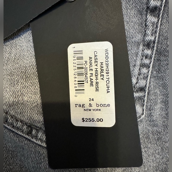 rag & bone - Casey Ankle Flare Jeans - NWT - 24 - Picture 3 of 7